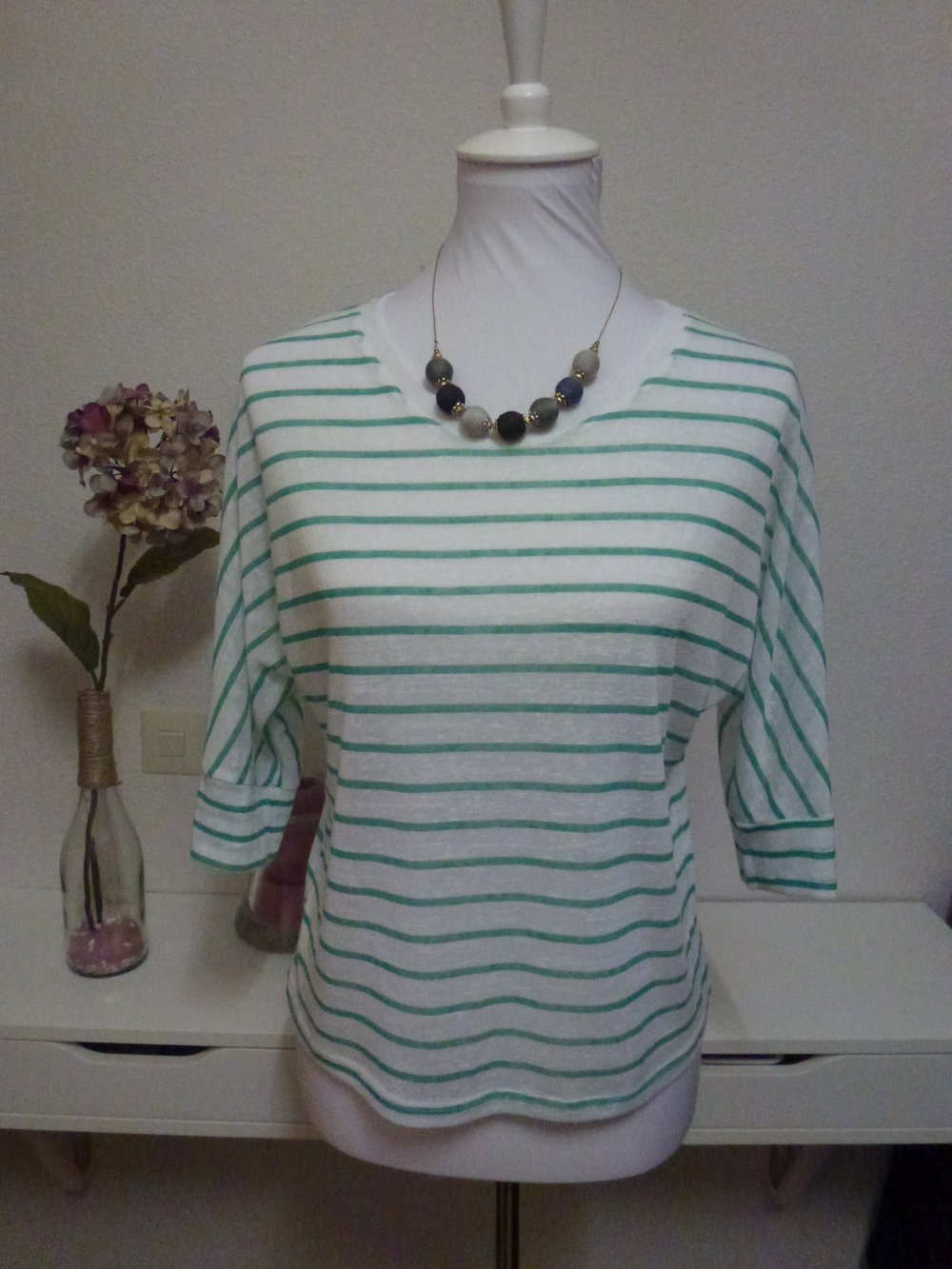 kurzärmeliger Pulli/Pullover in Gr. 36