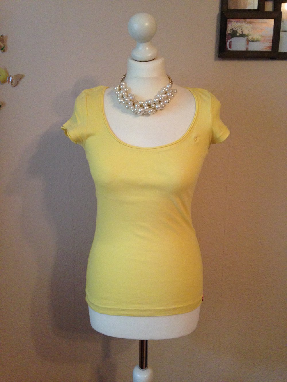 NEU - EDC Esprit Shirt in hellgelb