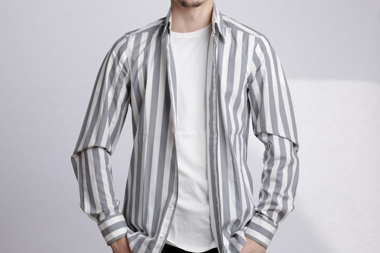 ** OLYMP !! HEMD GESTREIFT BODY FIT GRÖßE 38 S 15