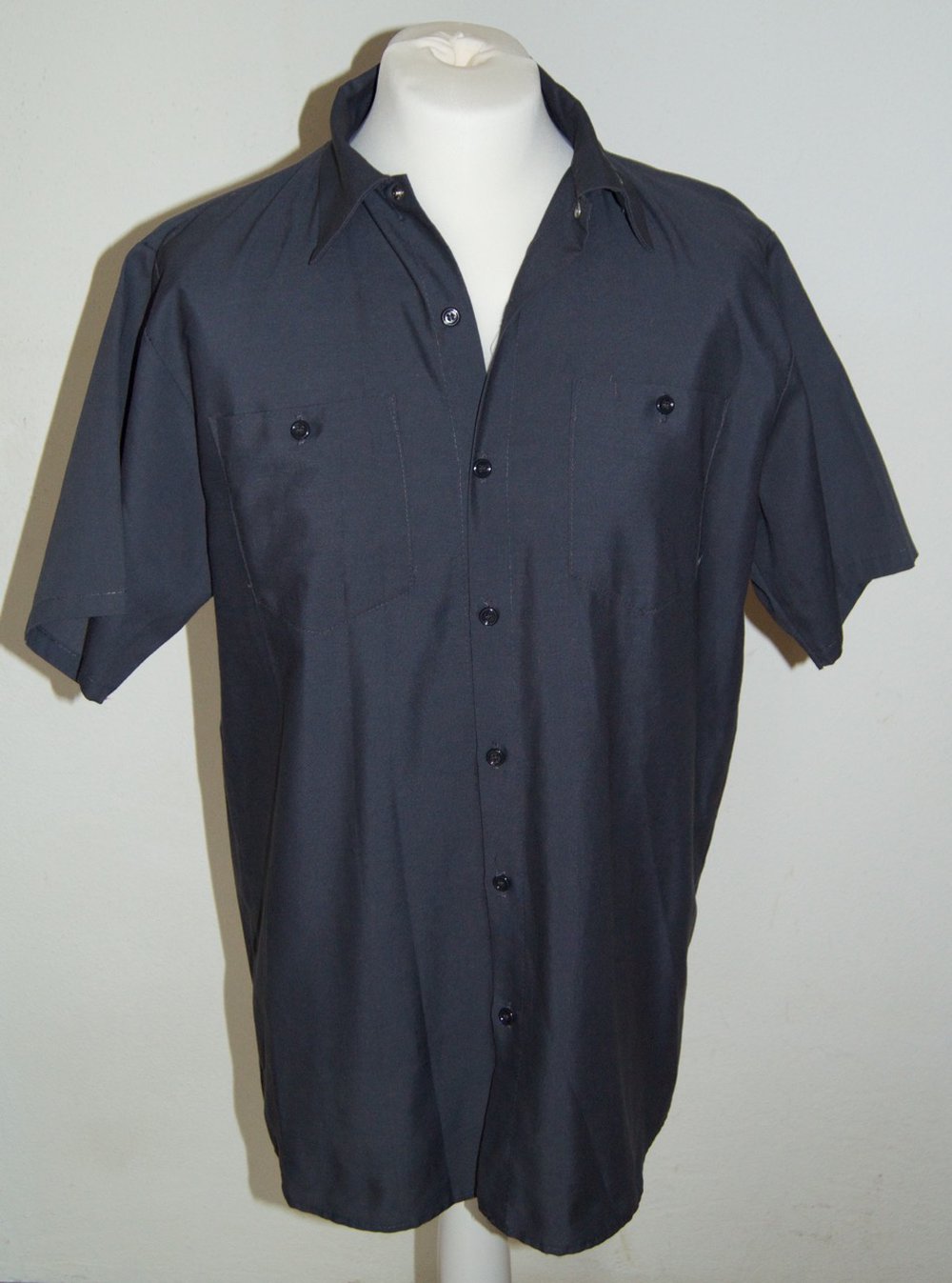 Herren-Hemd / Kurzarm-Hemd - Gr. L