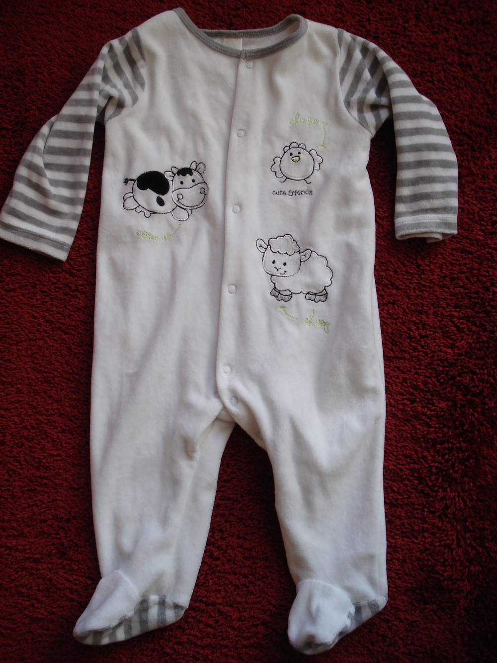 flauschiger Winter-Schlafanzug