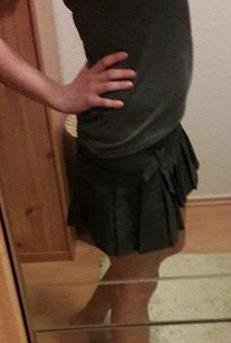 Minirock Schulmädchen