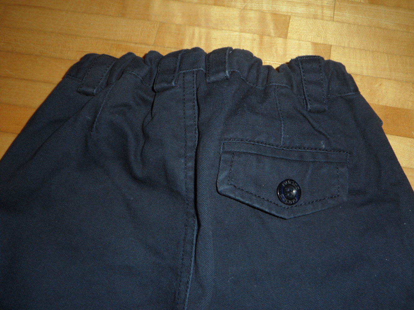 nucleo dunkelblaue Hose Stoffhose Gr. 24 Monate ca. 86/92