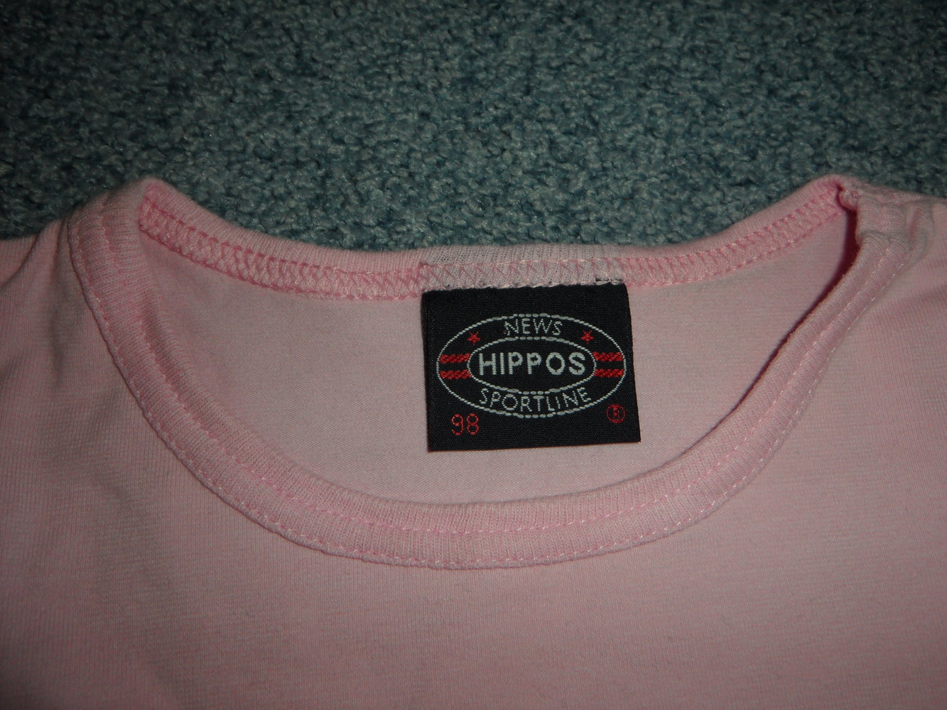Hippos zuckersüßer Langarmshirt Gr.98