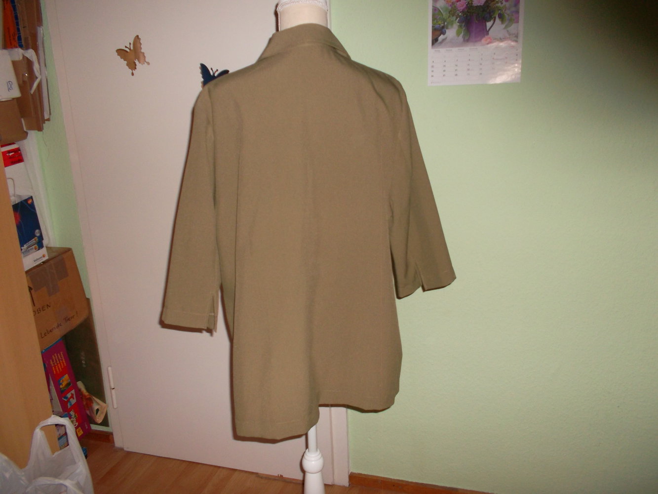 damenblazer/bluse,kahki,gr.48