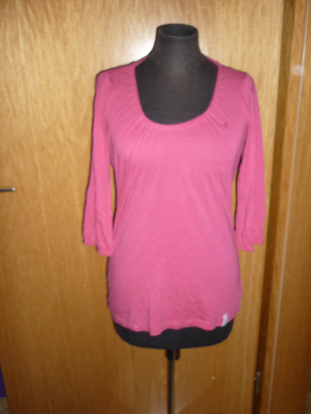 Esprit Sweatshirt Longsleeve himbeere rot pink Größe XS 34 