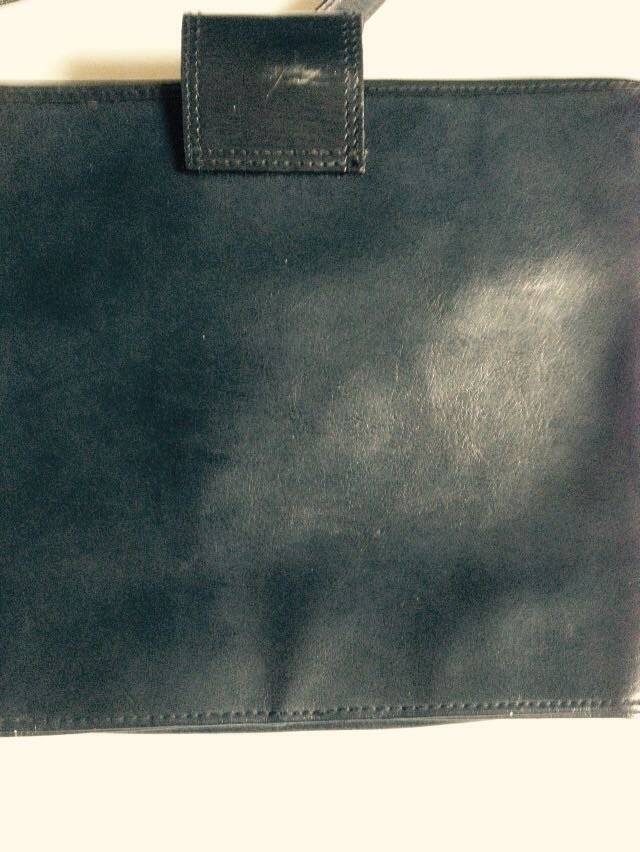 Exklusive Vintage Leder Umhangtasche Tasche 