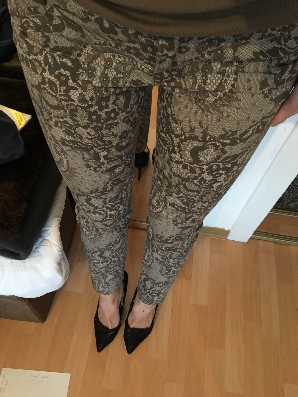 Zero Hose Röhre Mit Muster