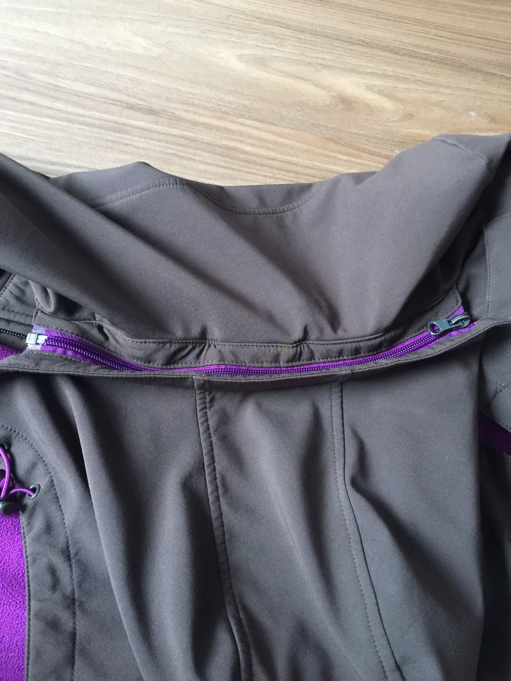 Braune Softshelljacke Gr. 40