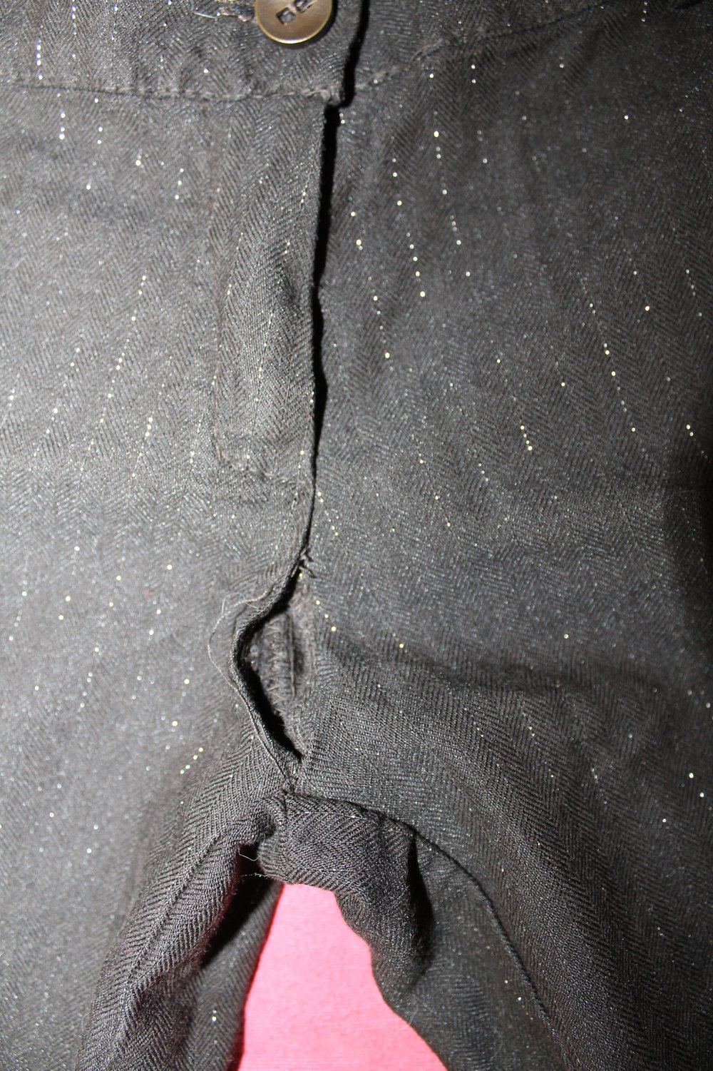 süße kurze Nadelstreifenhose / Hose