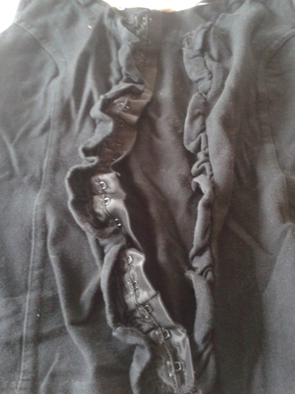 Top schwarz raffiniert