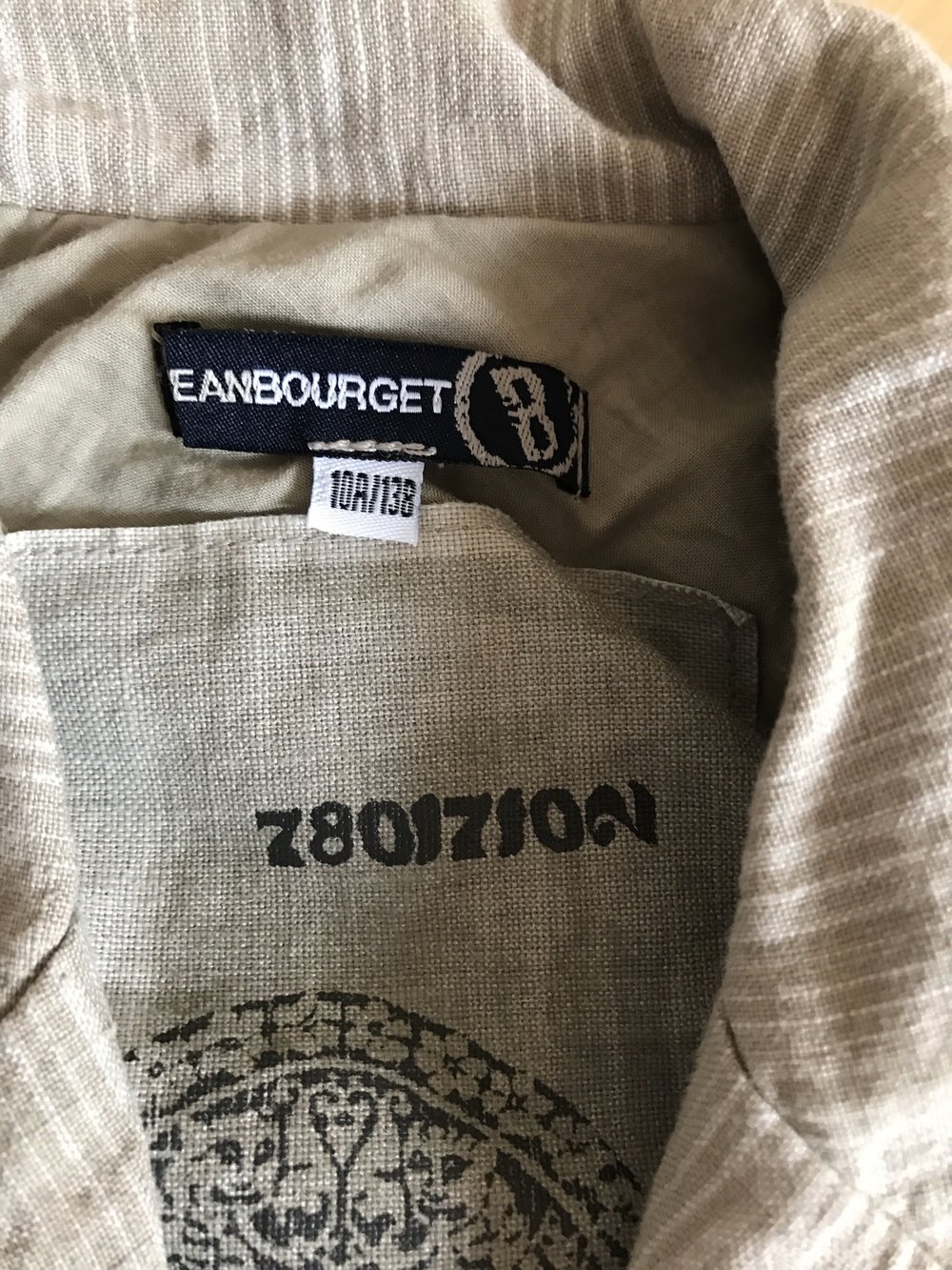 Jean Bourget Leinenhemd und -jacket