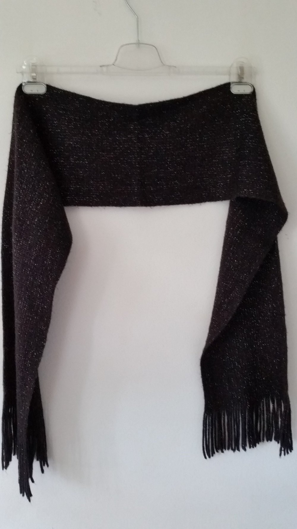 Winterschal, dkl.braun, Lyrex