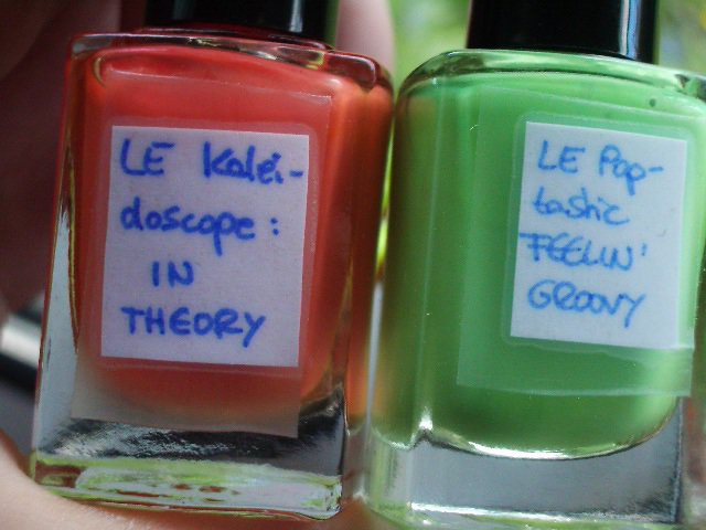 3 x Color Club Nagellack    Coralle Hellgrün Hellblau    Neu!