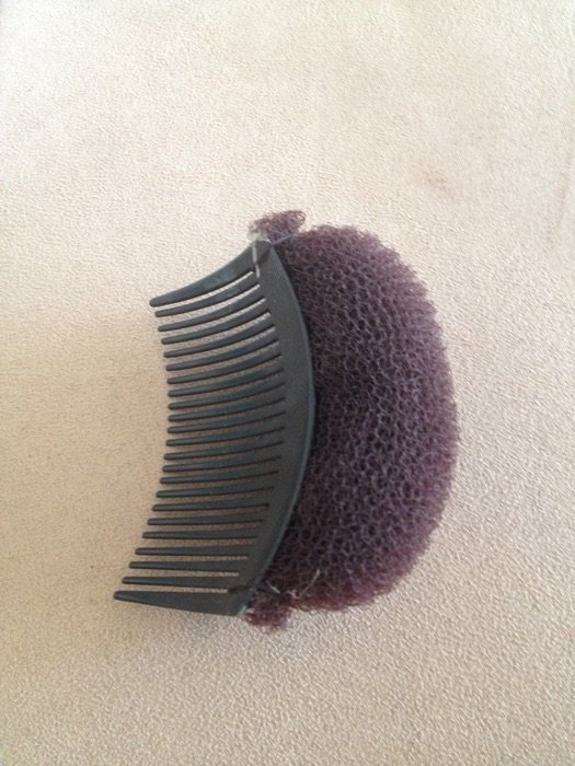 Haarkissen mit Kamm Haarkissen mit eingenähtem Kamm