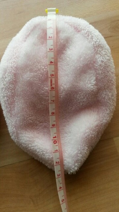 Warme weiche Nicki Puschen ca. 13 cm lang