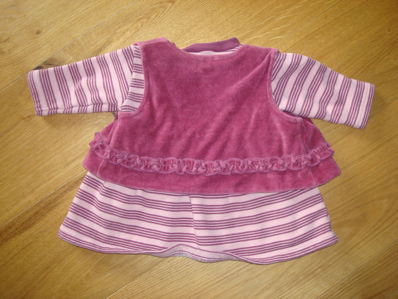 süßes warmes Fleecekleid Gr. 68