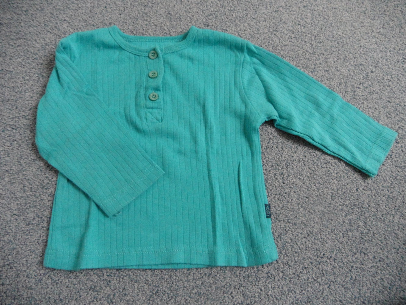 Fixoni türkisfarbenes Langarmshirt