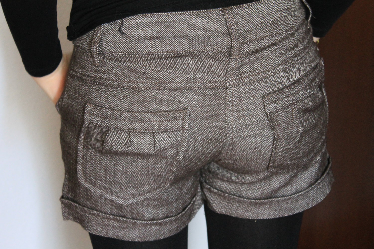 Shorts / Hotpants / grau / neu