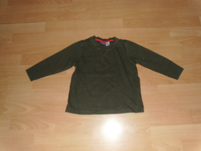 Langarmshirt von Lupilu, khaki, Gr. 98/104