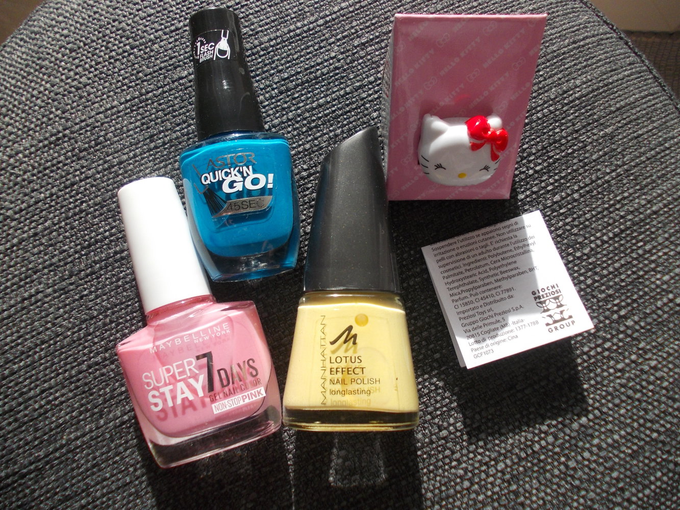 Nagellack-Set in Bonbonfarben