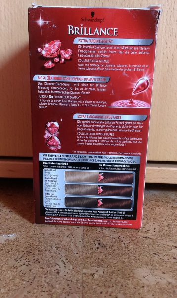 Schwarzkop Brilliance Intensiv-Color-Creme (874 Samtbraun)