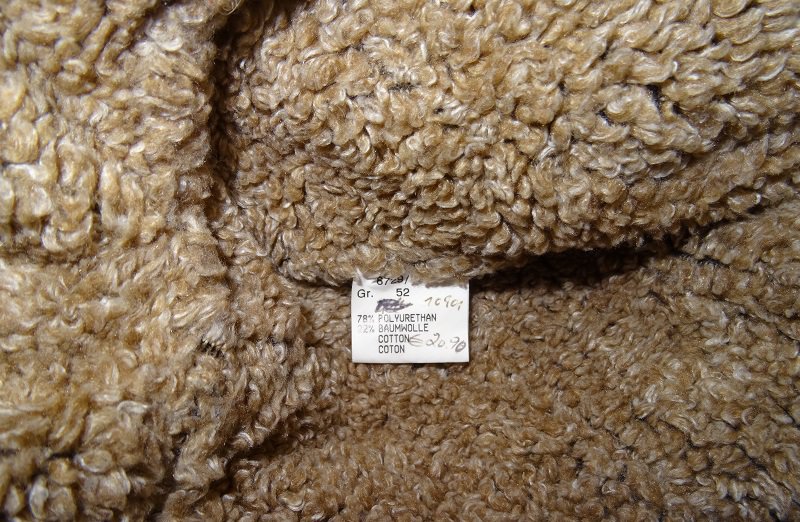 Tolle Fliegermütze mit Fellfutter und Ohren Gr. 52