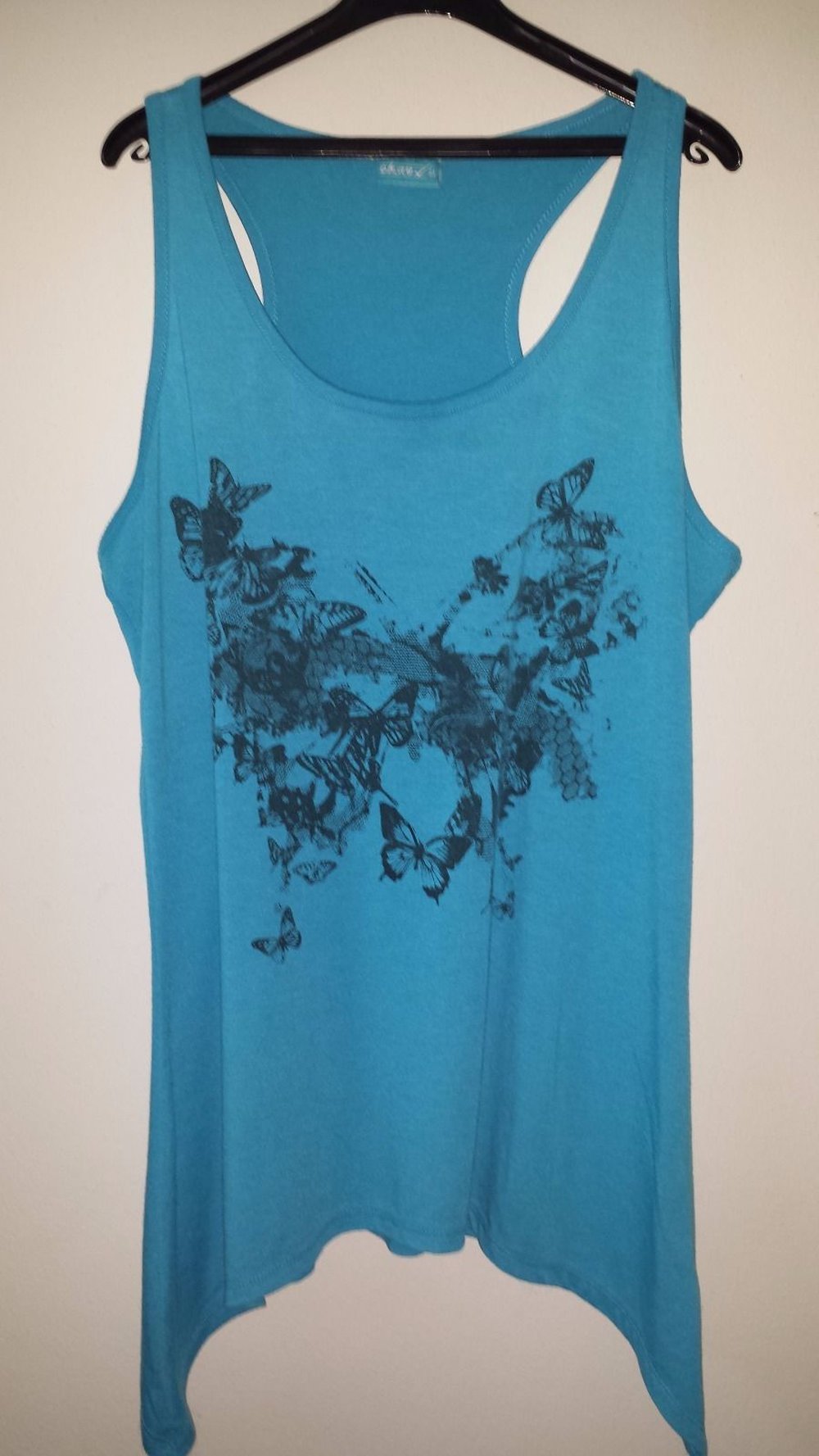 Schickes Zipfel-Top, 44, Boxershirt