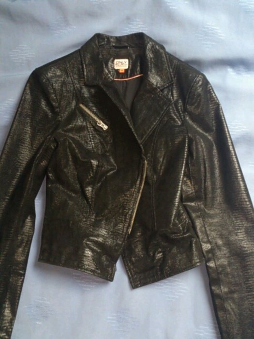 Only ECHTE Lederjacke Groesse M 38