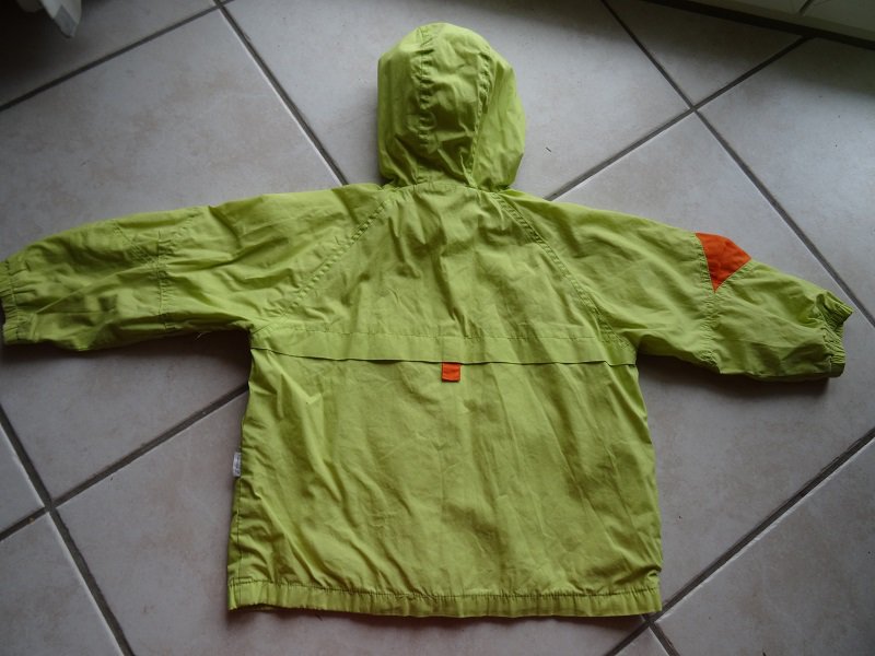 Schöne Übergangsjacke Frühlings Jacke grün von Kanz Gr. 110 / 5 Jahre