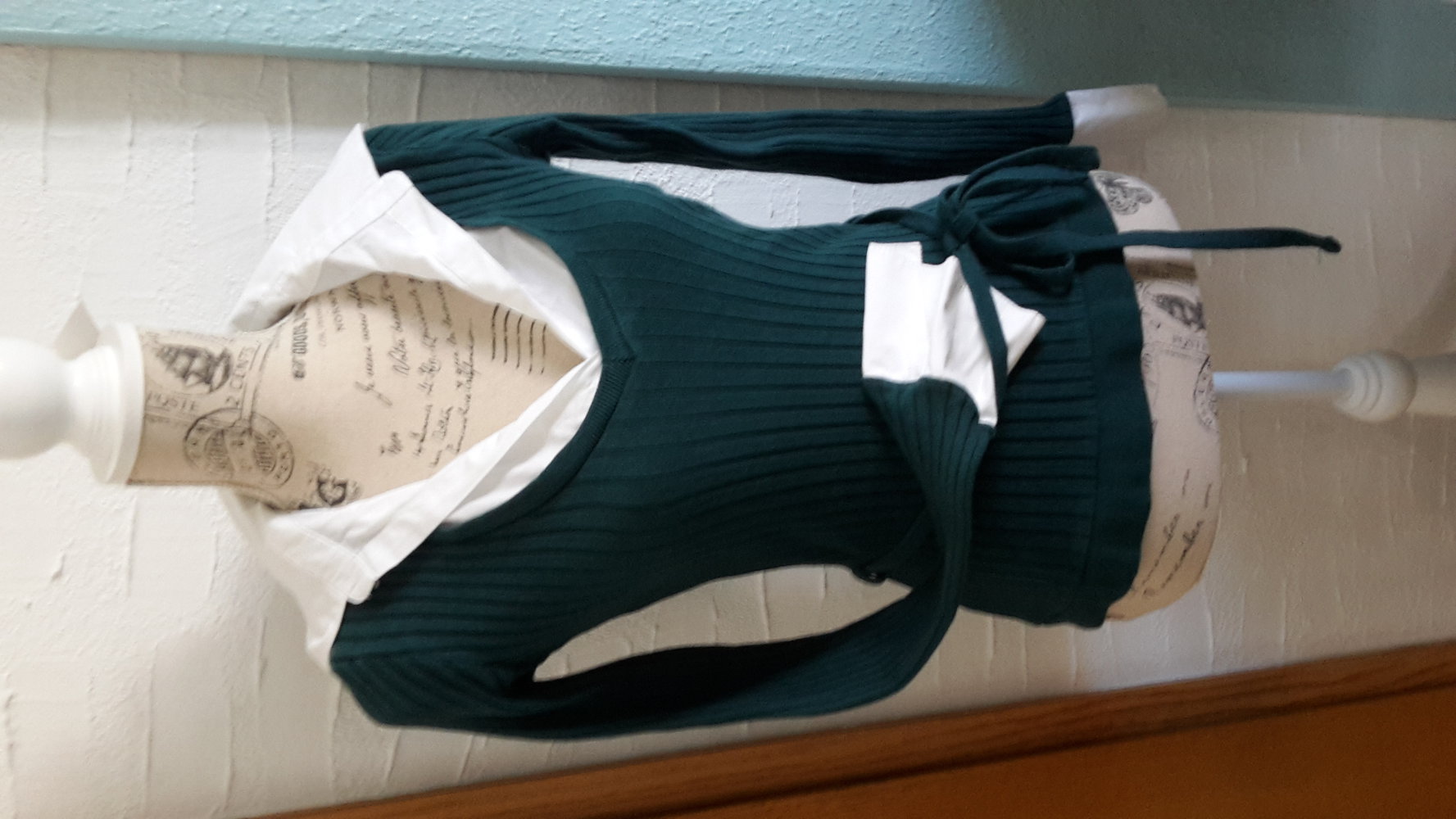 Pulli, Bluse S petrol 