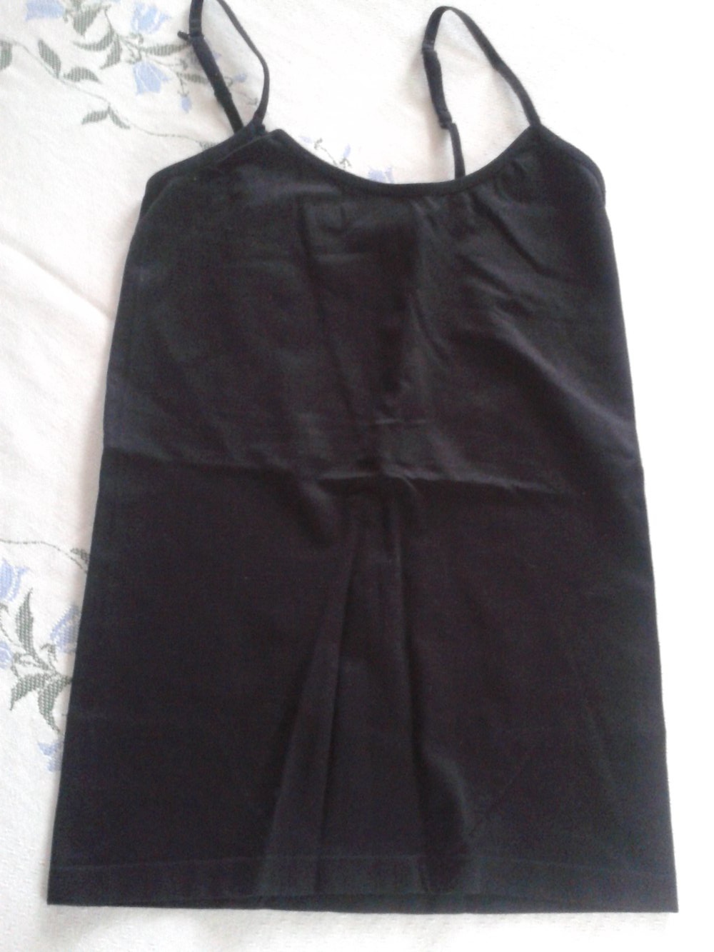 Tanktop schwarz schlicht stretchig