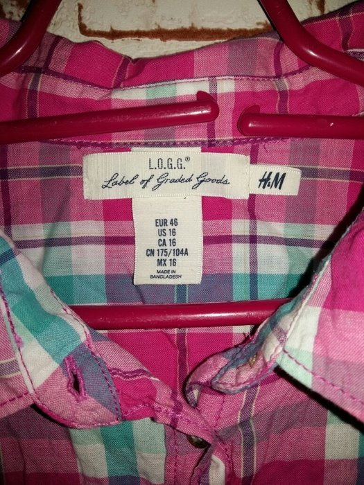  kurzarm Bluse von H&M