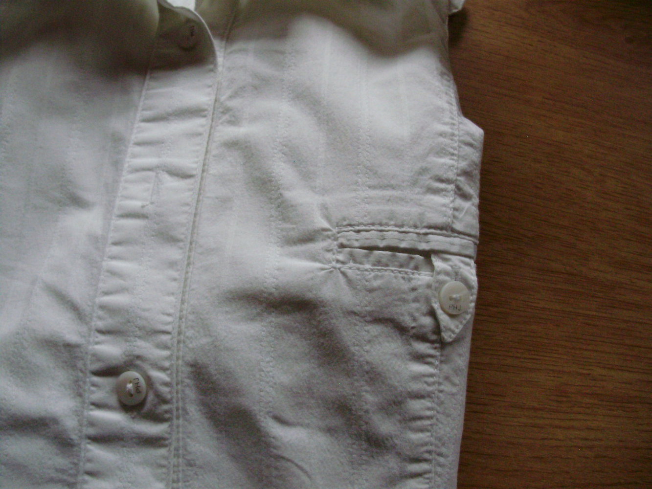 Phard Bluse LA weiß Gr S