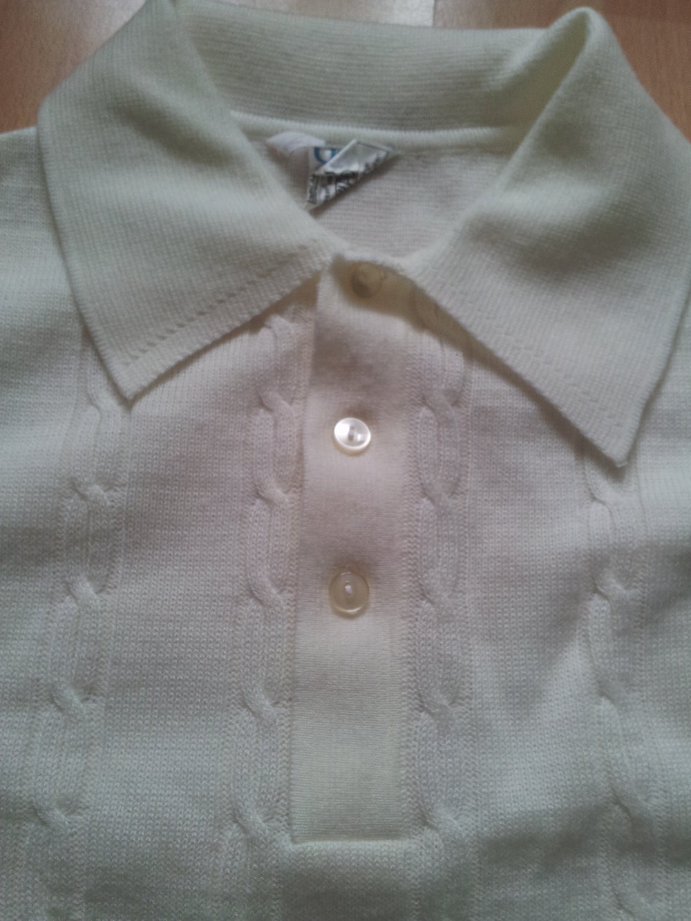 Strick Pullover Gr. S creme vanille