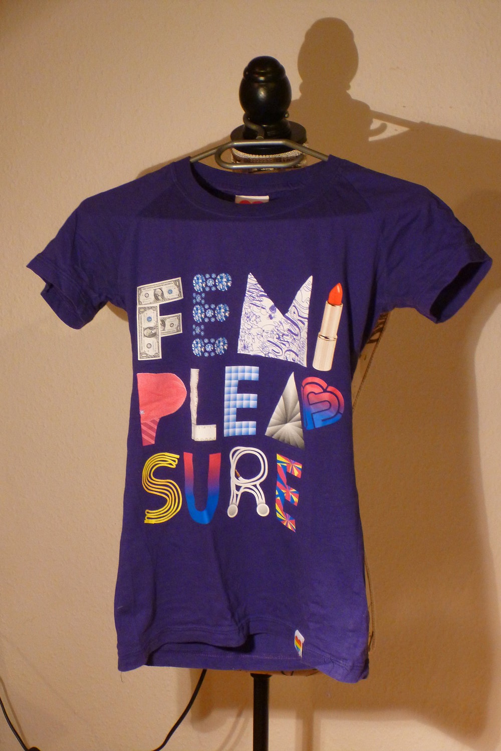 lila T-Shirt, Gr. XS/S 34/36