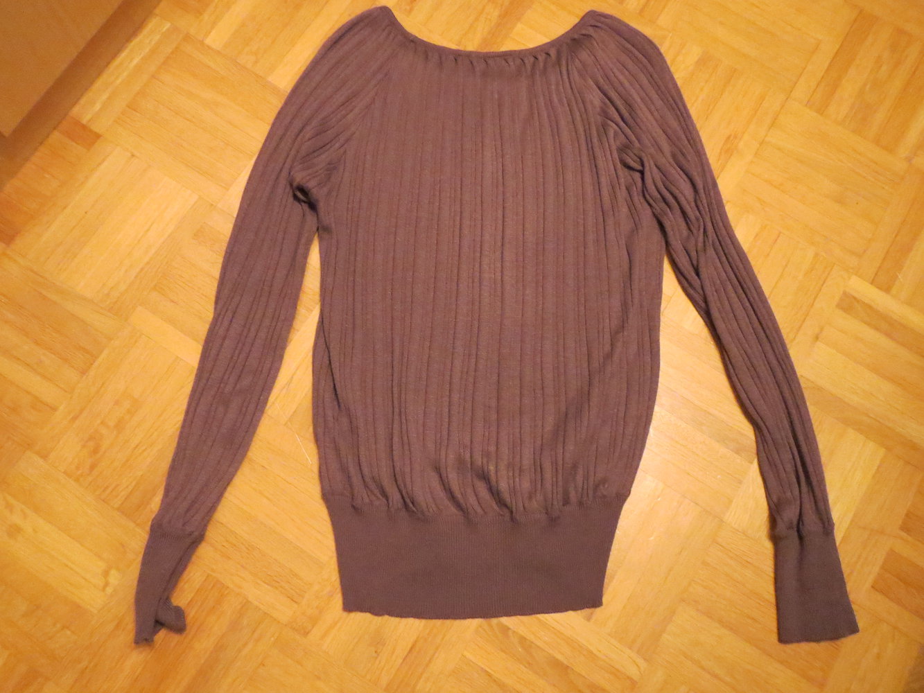 Pullover, Gr.36/38, taupe, Langarm