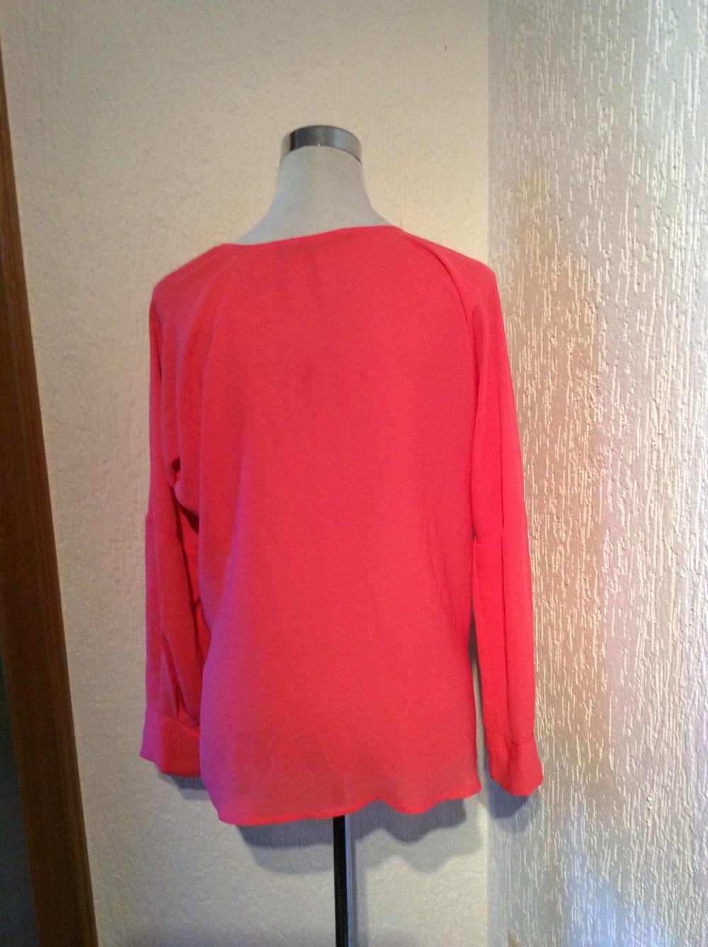 Zara Basic Bluse neonpink XS Damen neuwertig 