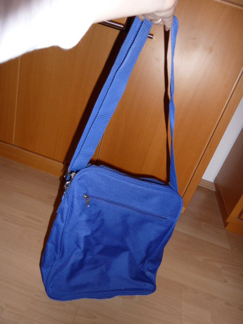 Tasche - blau - groß 