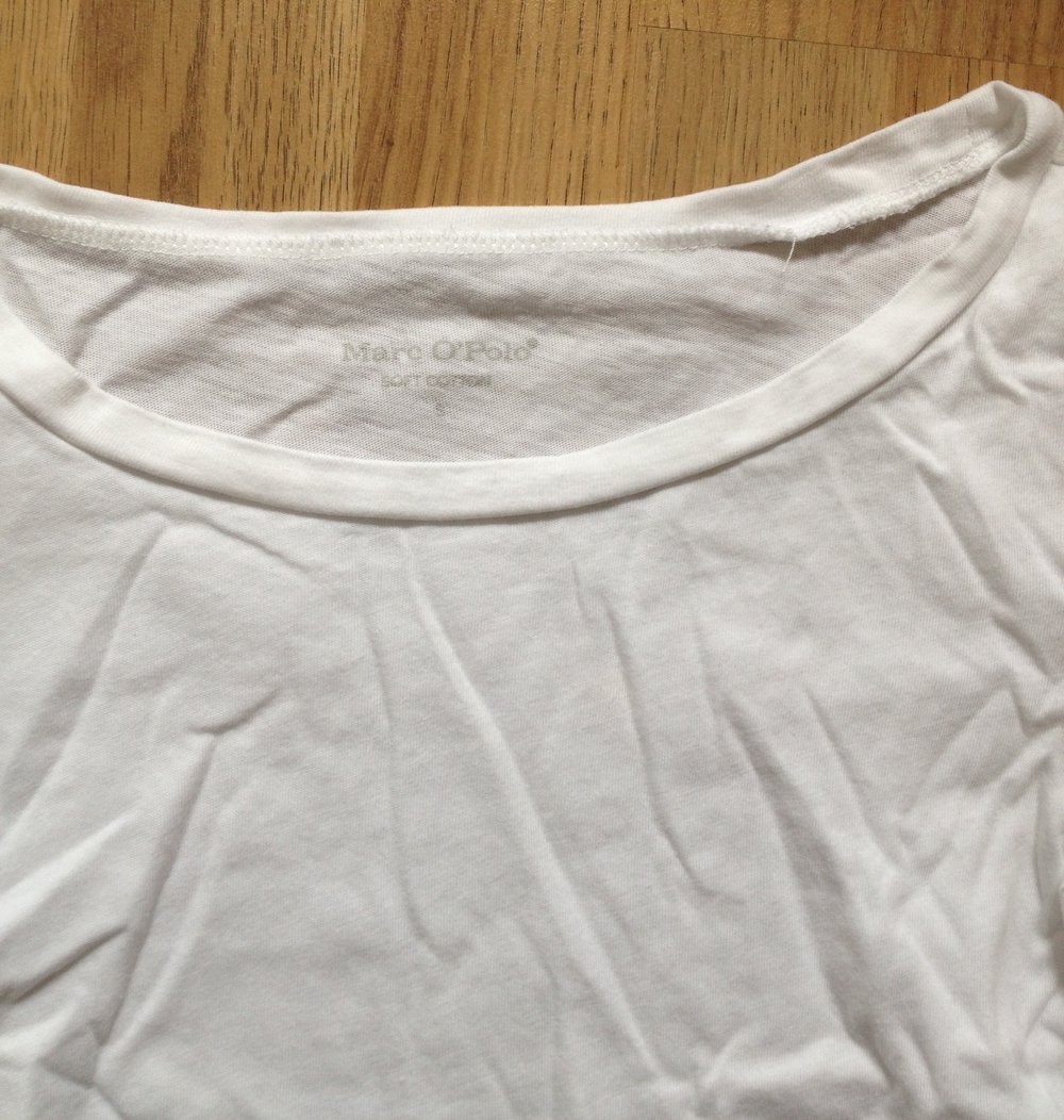 Weißes Langarmshirt von Marc O'Polo 