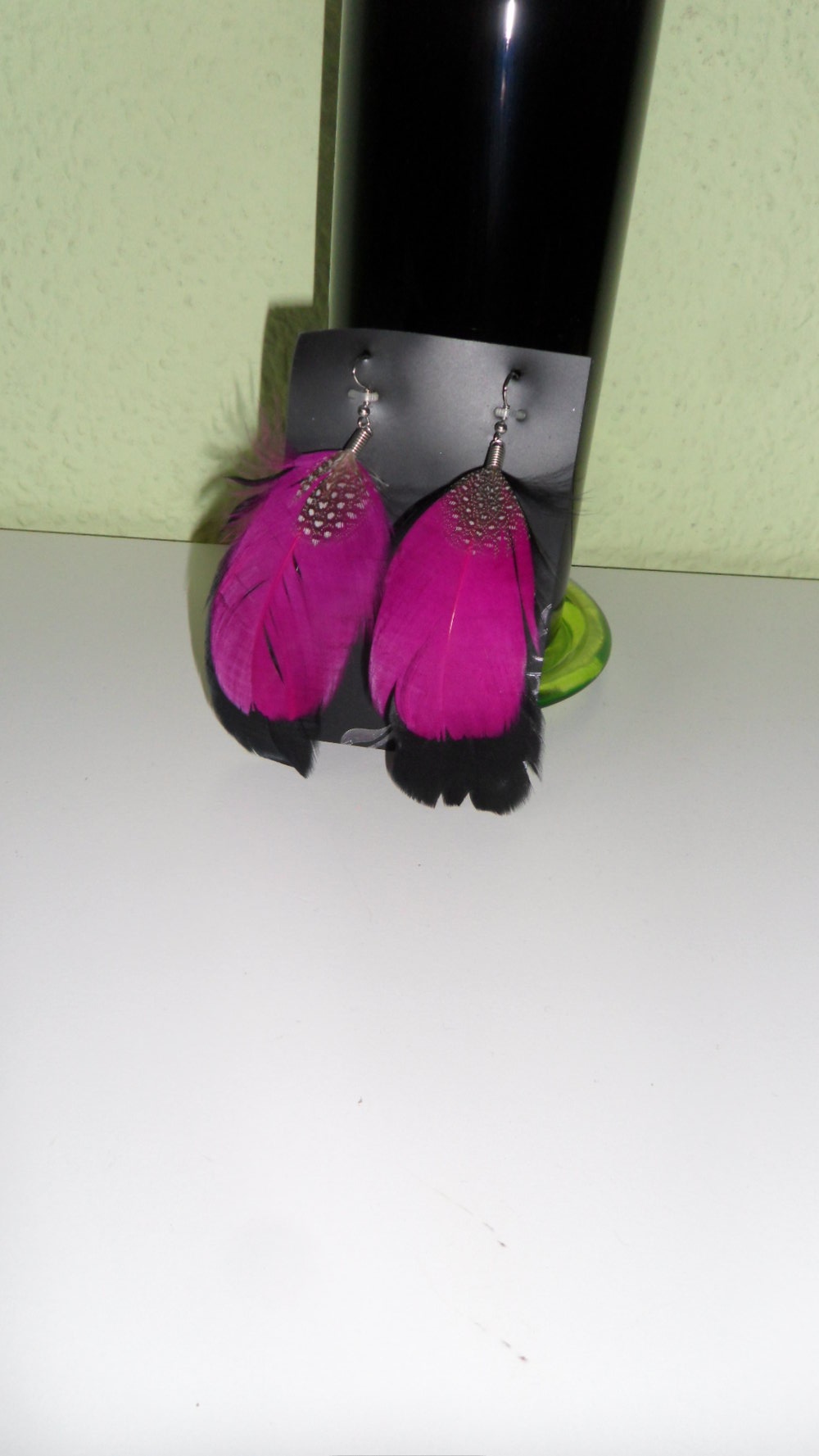 Federohrringe - neu - Ohrhänger - Federschmuck