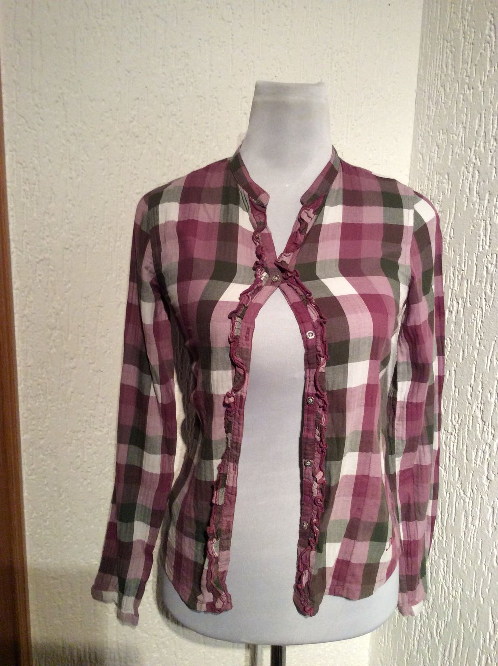 Marc O\\\\\\\\\\\\\\\'Polo Hemd Bluse Größe 152 XXS neuwertig Karo kariert 