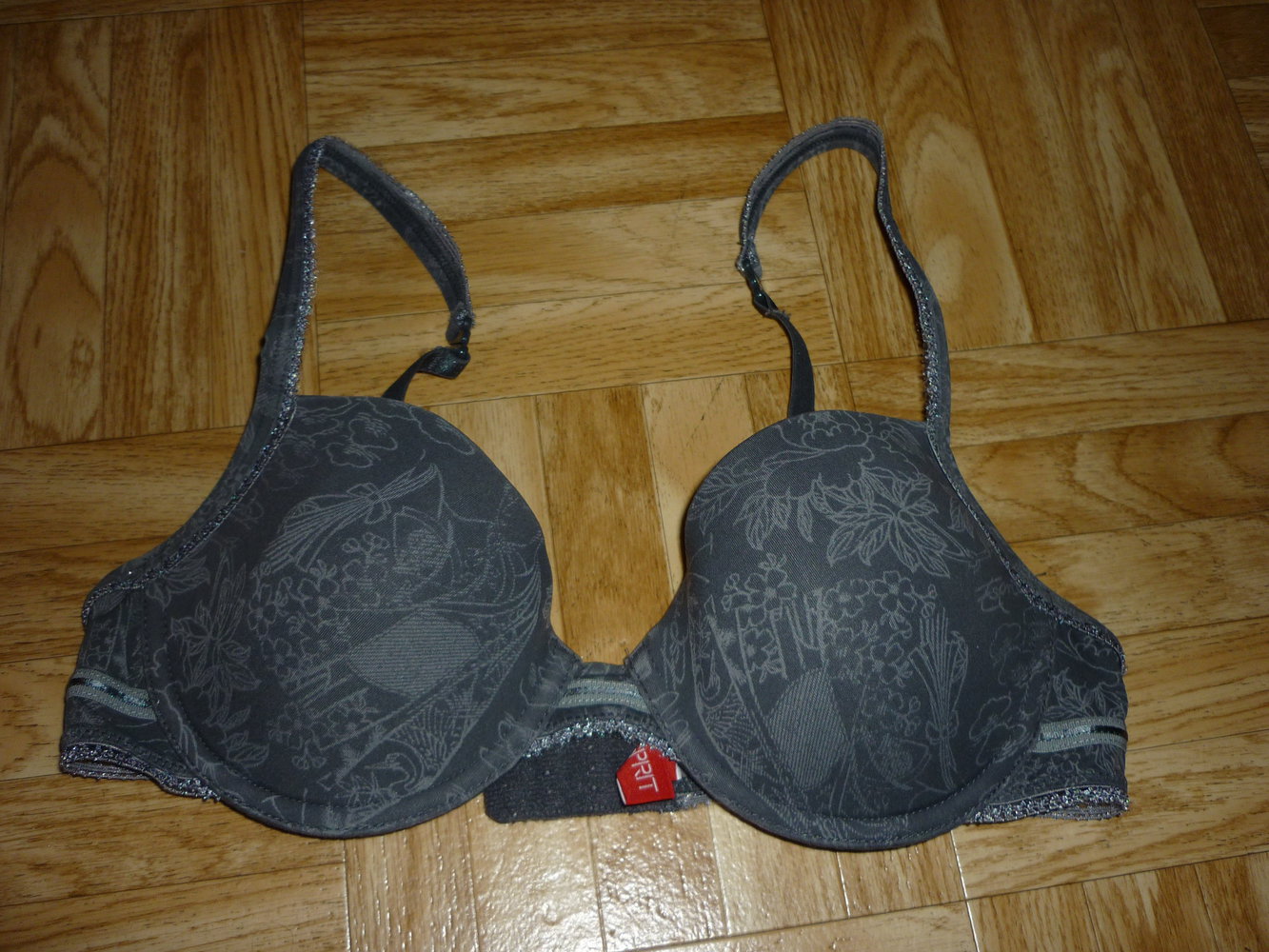 Esprit Multifunktions BH Vario BH Neckholder Bügel-BH grau Größe 70A 70 A