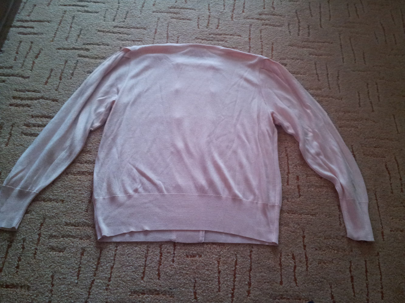 Pullover altrosa RABE Schmuckknöpfe Gr. 40