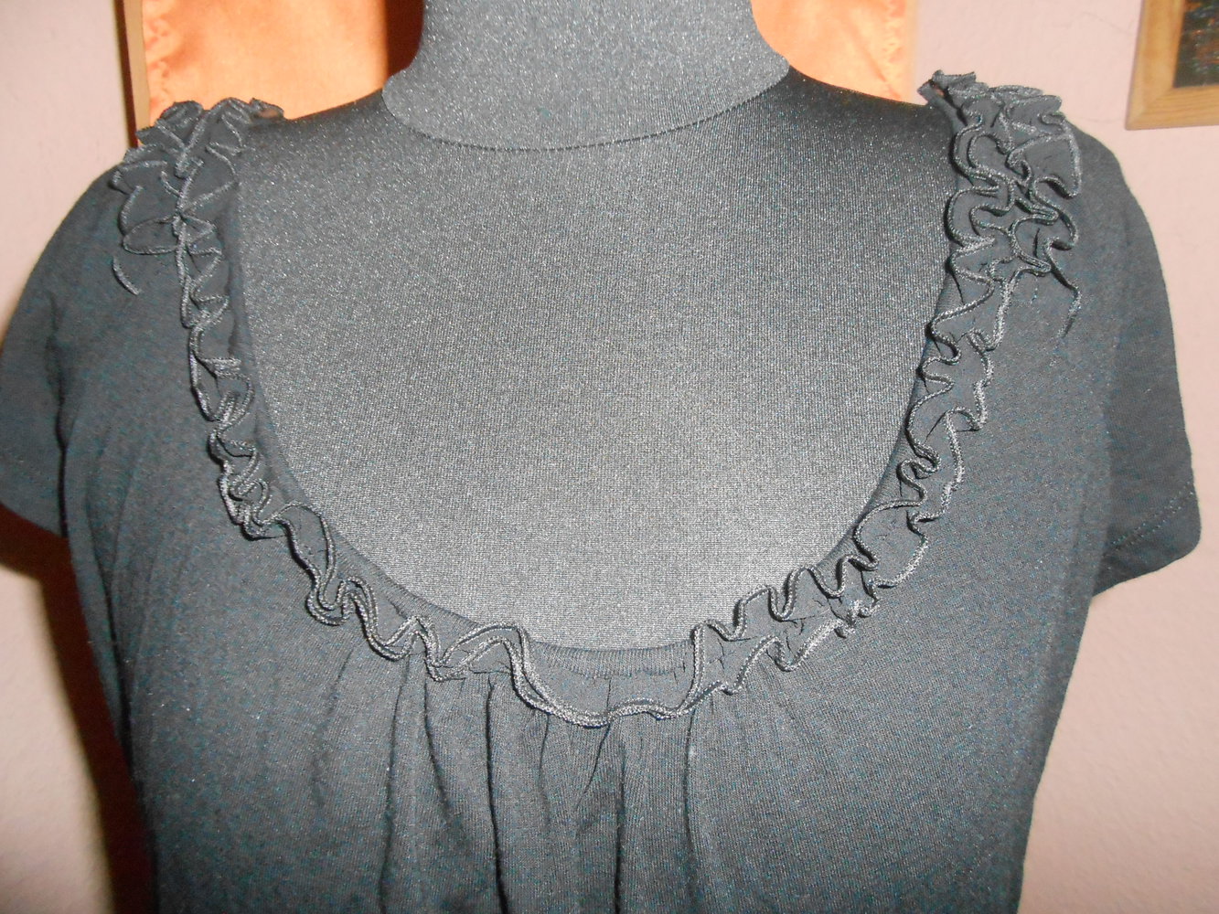 T-Shirt schwarz H&M S