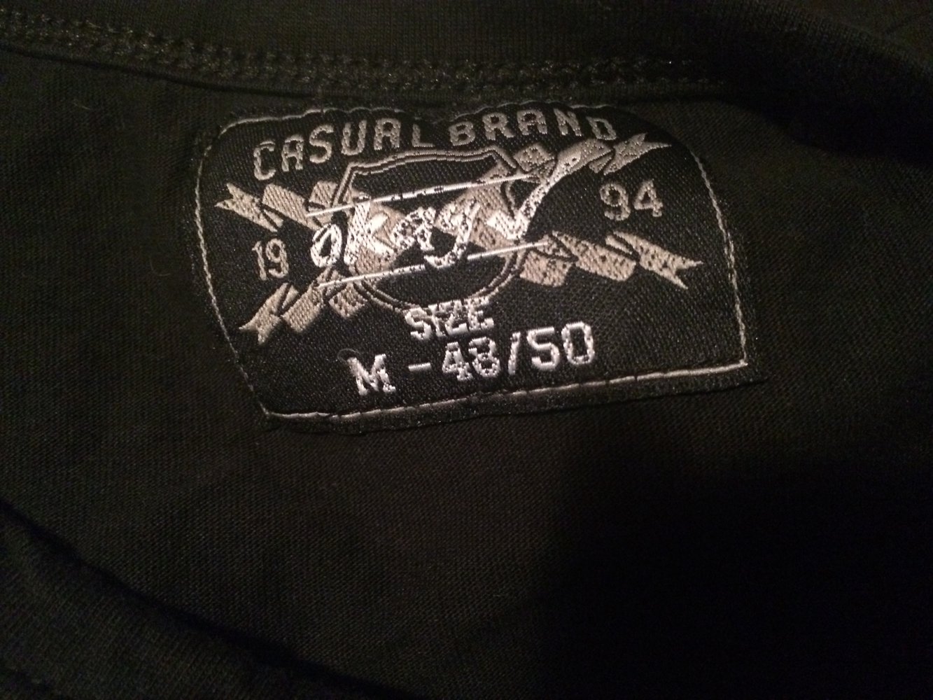 Schlafpulli Longsleeve schwarz