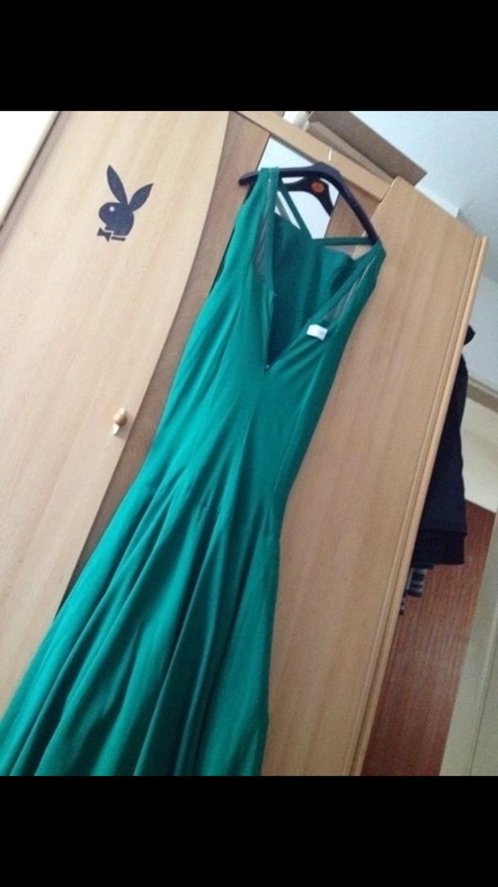 GRÜNES ABENDKLEID tr. Größe 40 