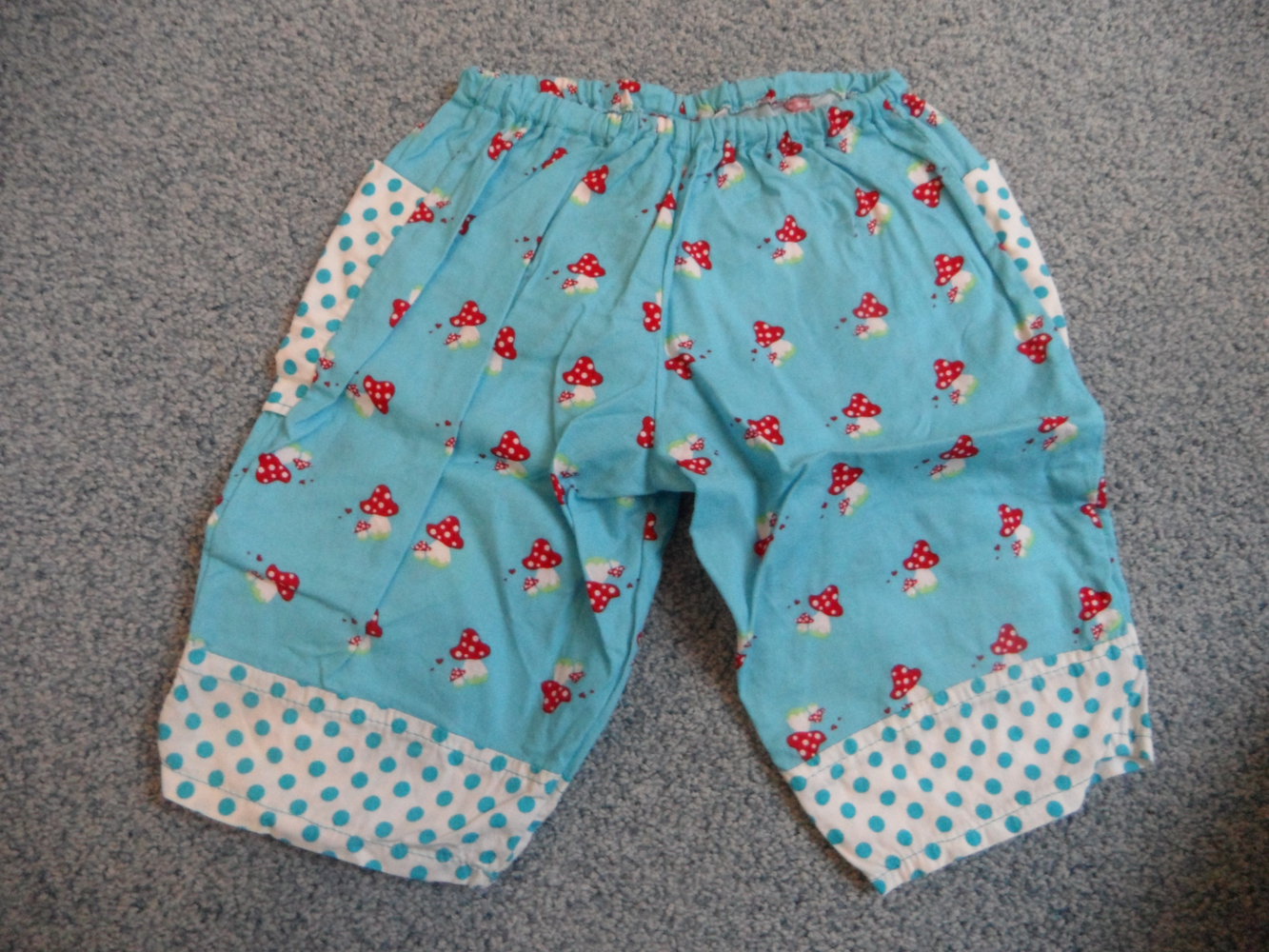 DIY Farbenmix Babyhose 62/68