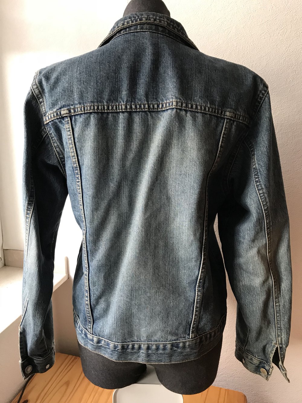 Oversized Jeansjacke