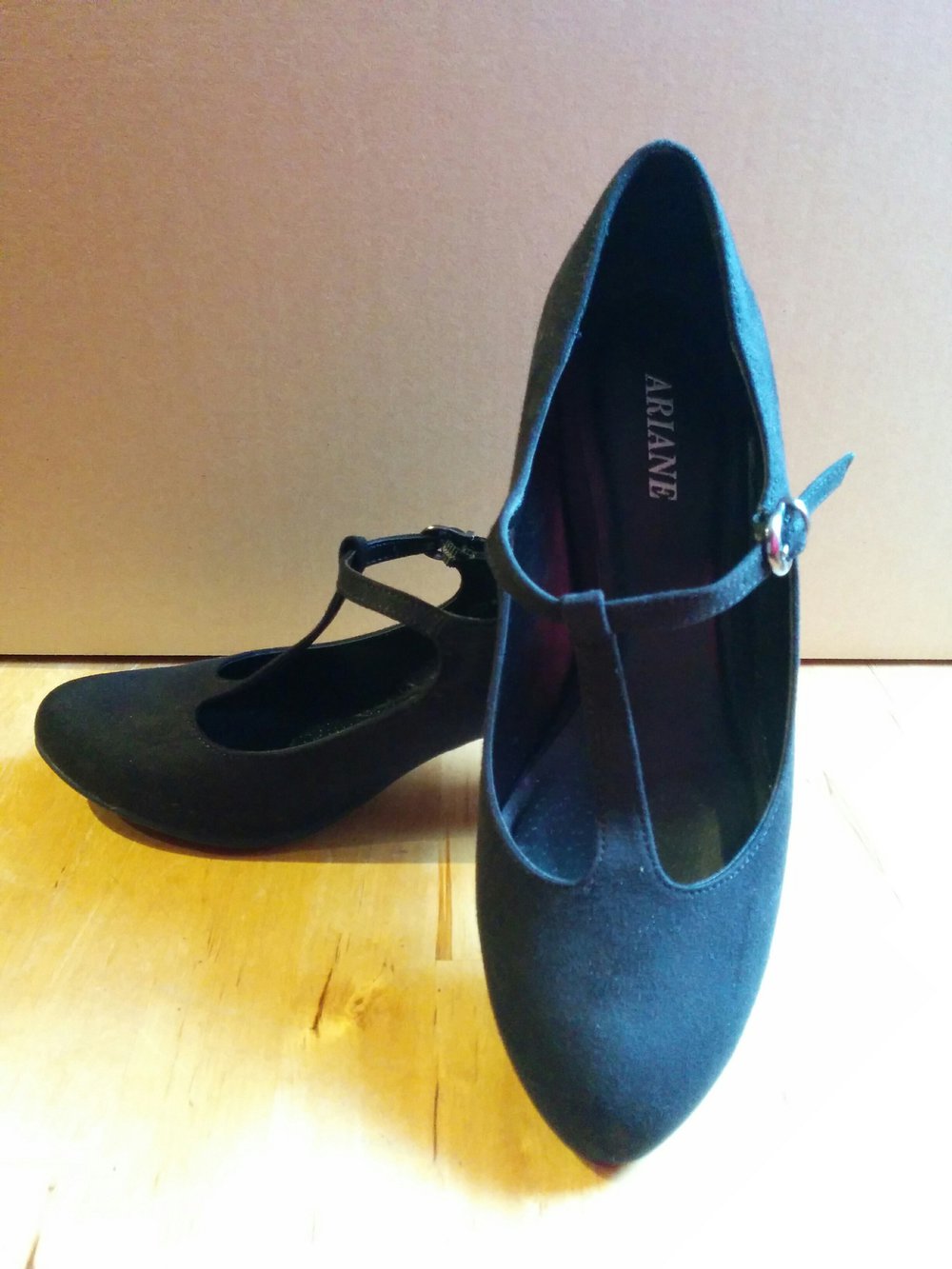 T Strap Absatz Schuhe 50er jahre 50s Rockabilly